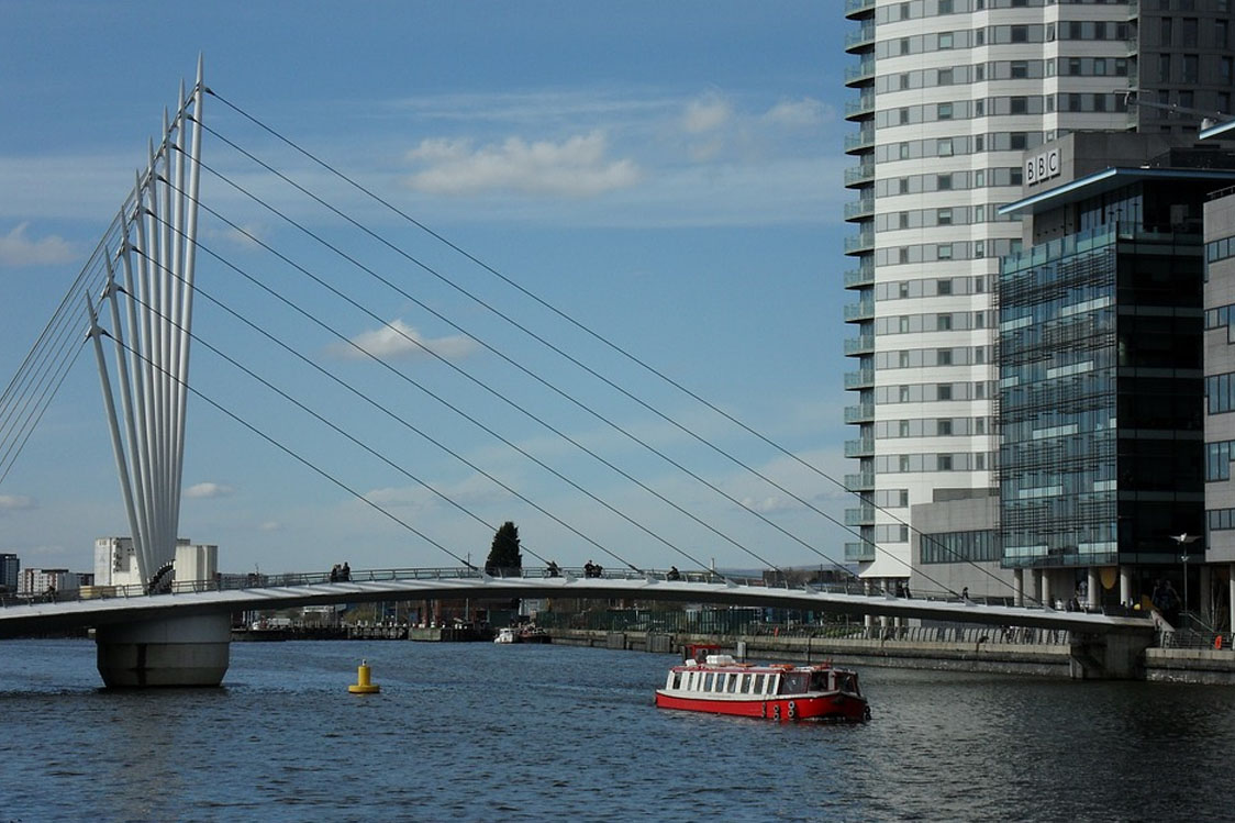 How offices in Salford Quays became a destination for local commuters