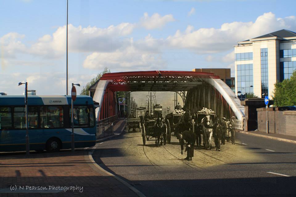 TIME TRAVEL IN SALFORD QUAYS, MANCHESTER